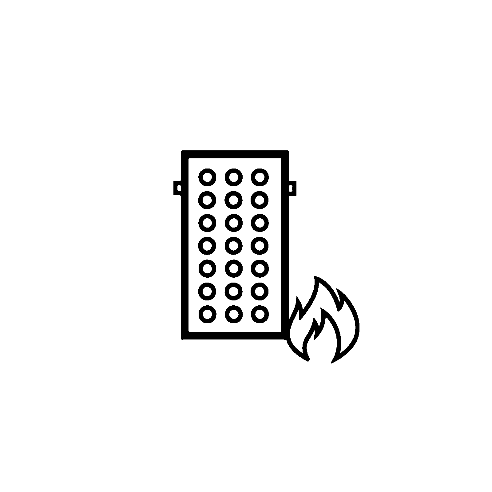 Icon for flask burnout